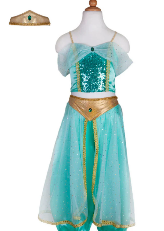 Jasmine Princess Set in Teal