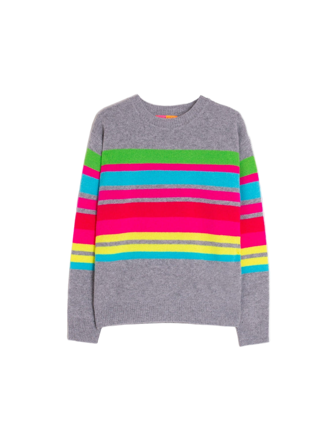 Jersey Rayas Sweater in Grey Multi