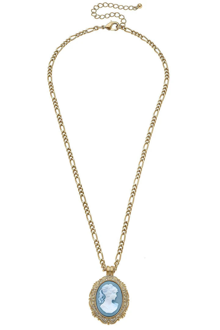 Preston Cameo Pendant Necklace