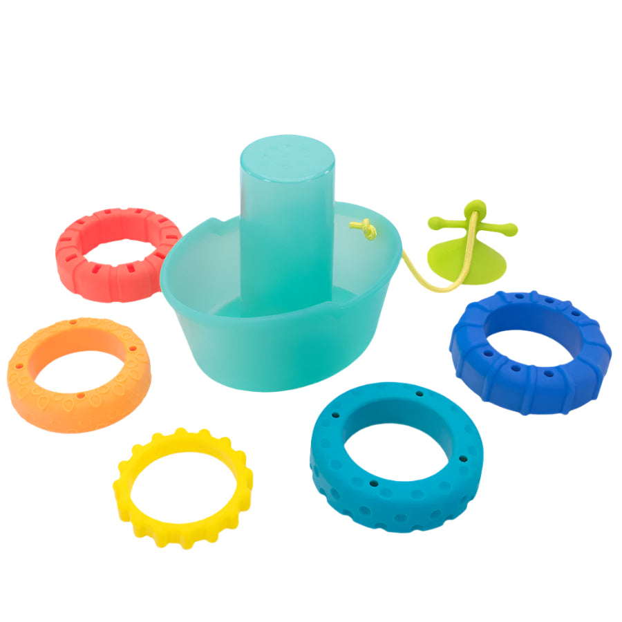 Stackin' Ship Tub Toy