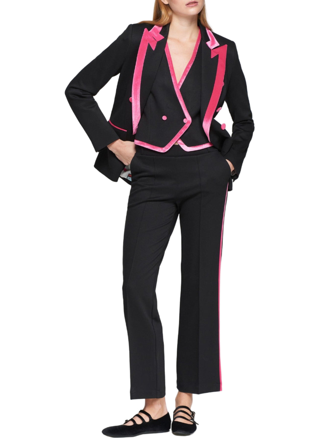 Stretch Estrucura Blazer Set by Vilagallo