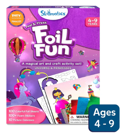 Foil Fun-Unicorns & Princess by Skillmatics