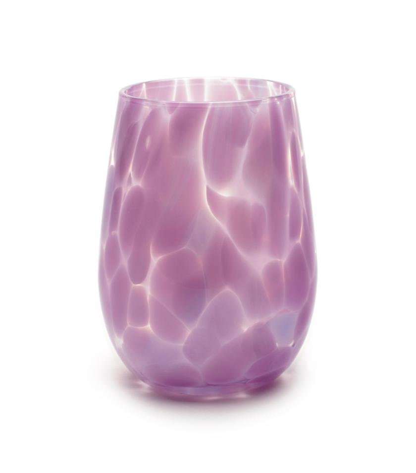 Stemless Fritsy Wine Glass