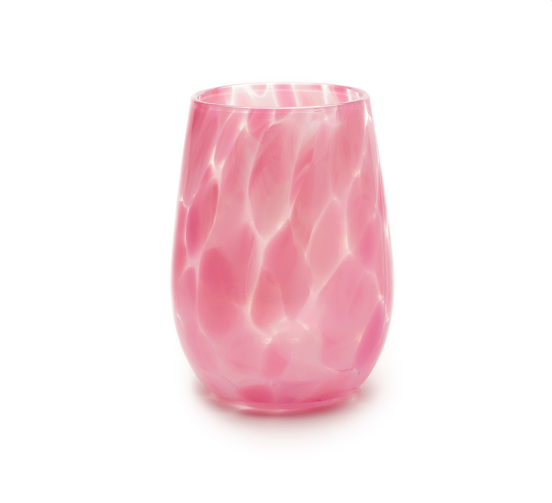 Stemless Fritsy Wine Glass