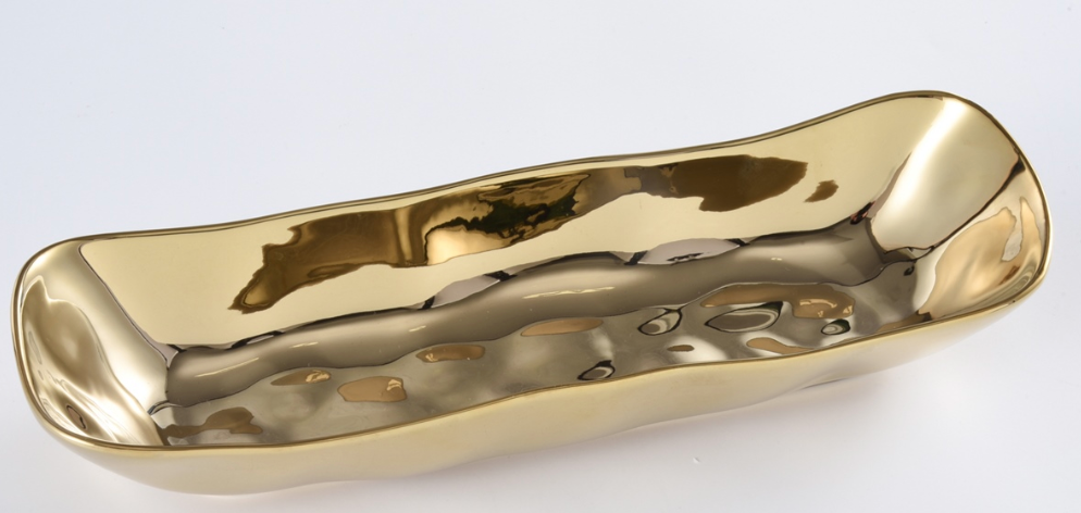 Gold Bread Tray