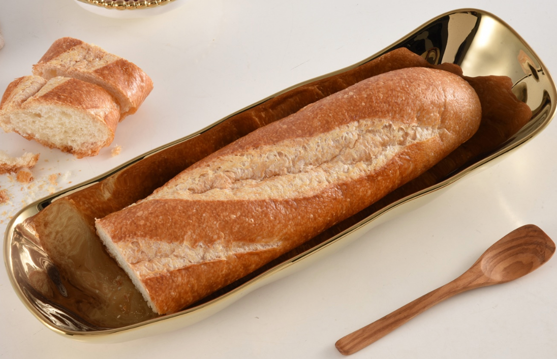 Gold Bread Tray