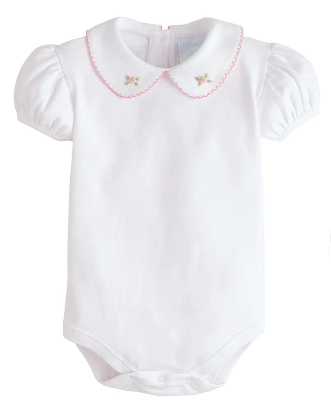 Little English Rose Pinpoint Onesie