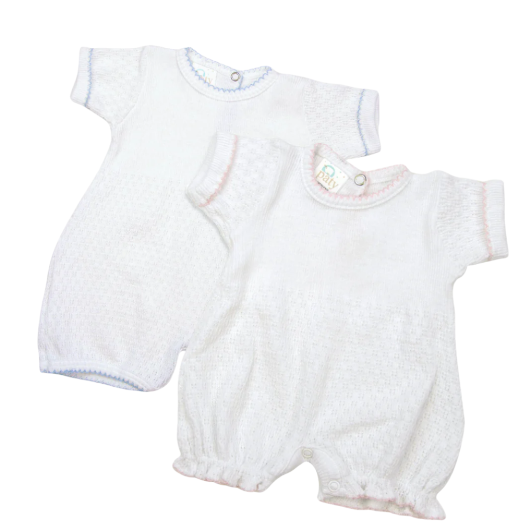 paty white knit bubble
