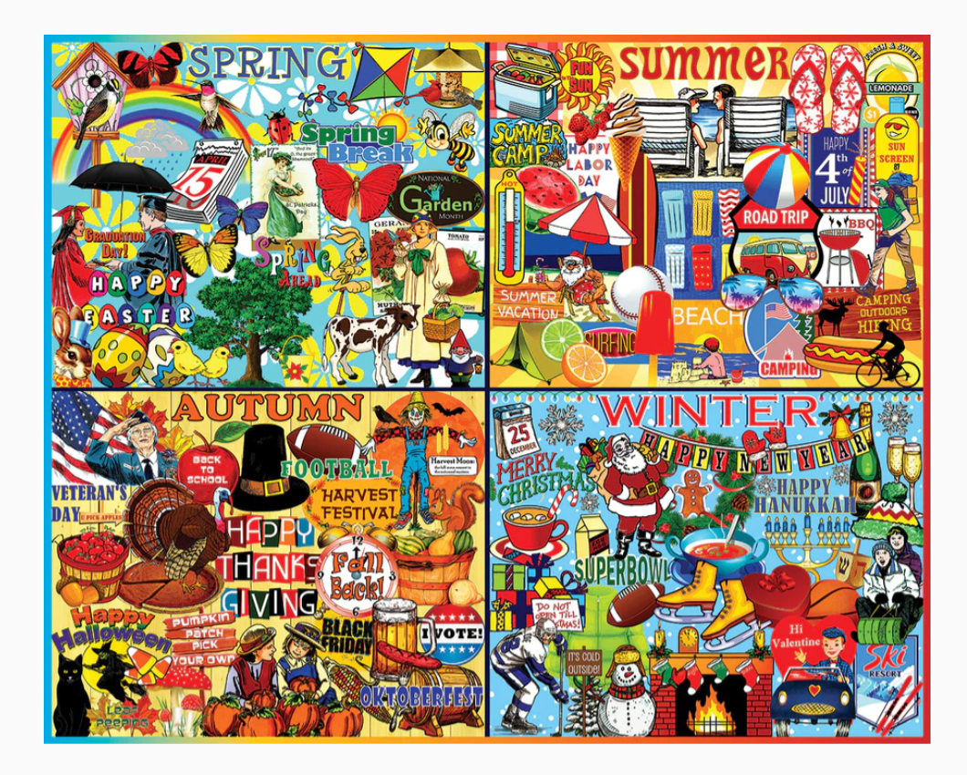 Fun 1000 Piece Jigsaw Puzzles
