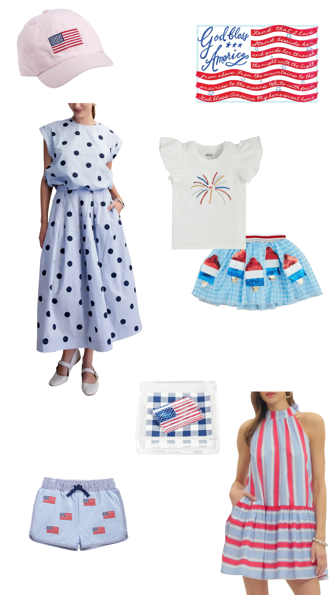 Stars & Stripes Collection Mood Board