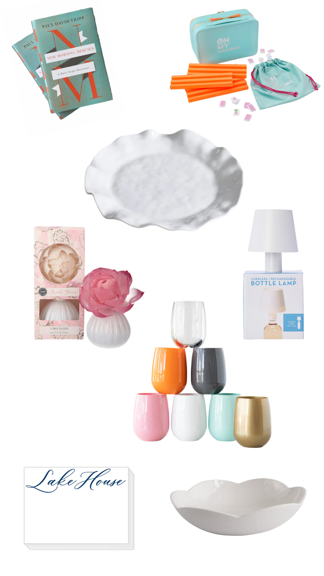 Mood Board for Summer Hostess Gifts