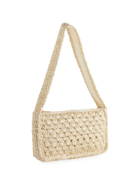 Luna Crochet Shoulder Bag