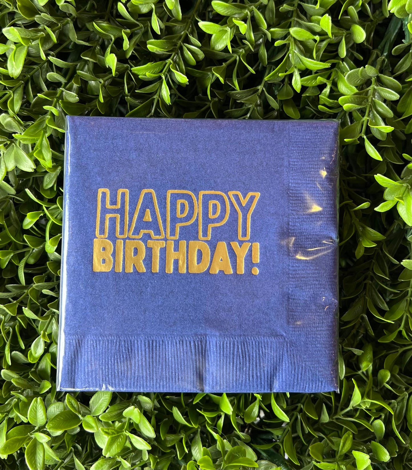 Happy Birthday Napkins by Pickering Boxwood