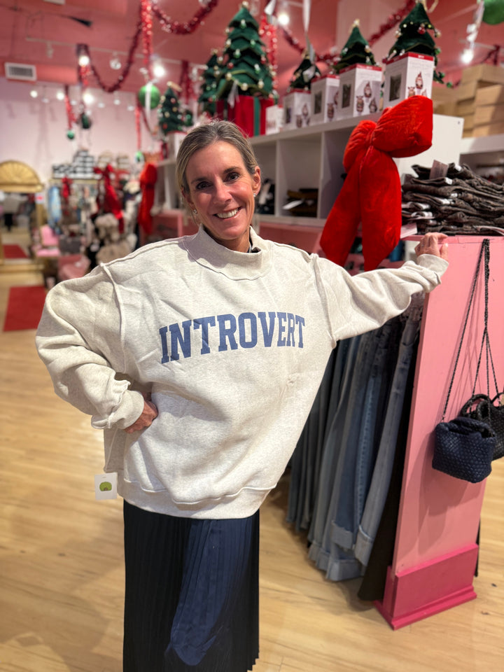 Introvert & Extrovert Reversible Sweatshirt