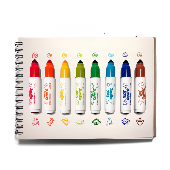 Jumbo Jots: Dual Tip Cone &amp; Stamp Markers