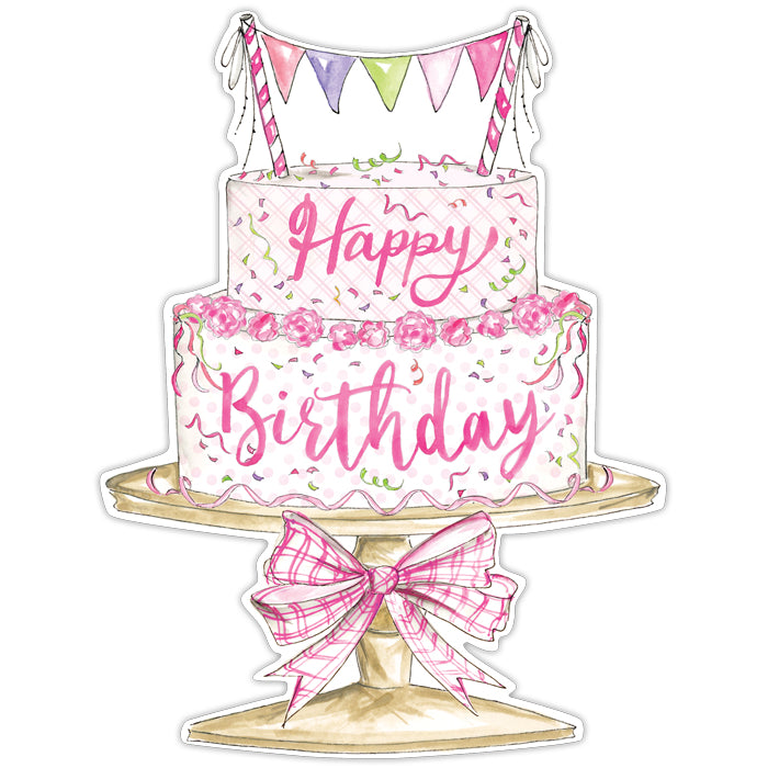 Posh Die-Cut Happy Birthday Paper Placemats