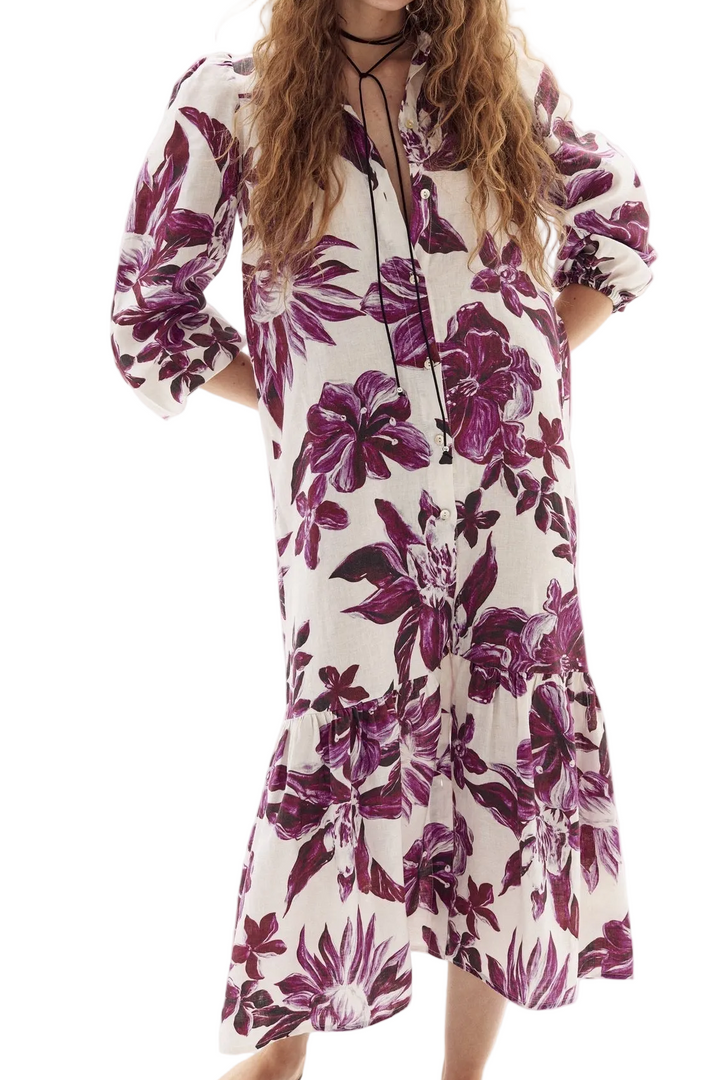 Meknes Dress in La Fleur Print