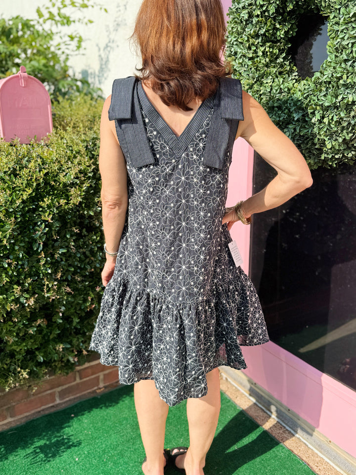 Isabella Floral Embroidered Dress