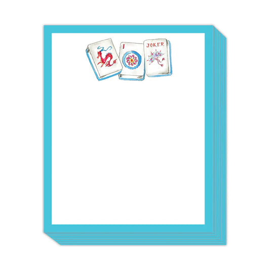 These simple bordered notepads with whimsical icons make the best gift or addition to your own desk! Made in the USA