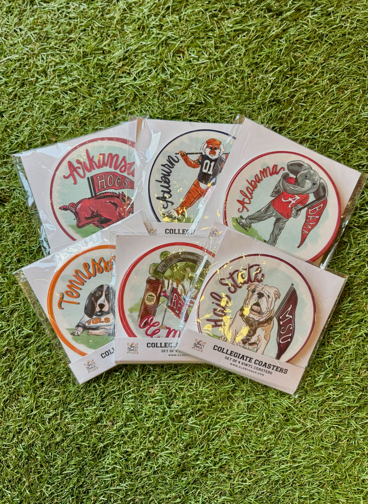 Collegiate Mascot Coasters
