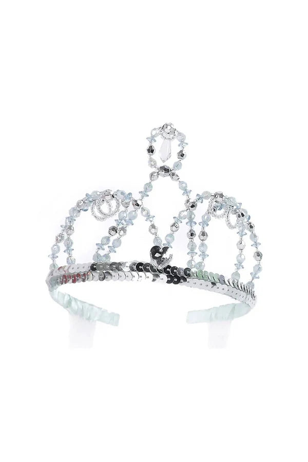 The beaded tiara is the perfect accessory to your dress up attire.