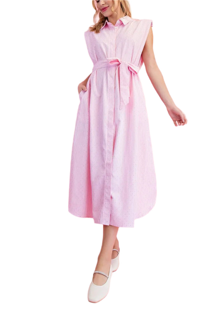 Ruby Button Down Shirt Dress