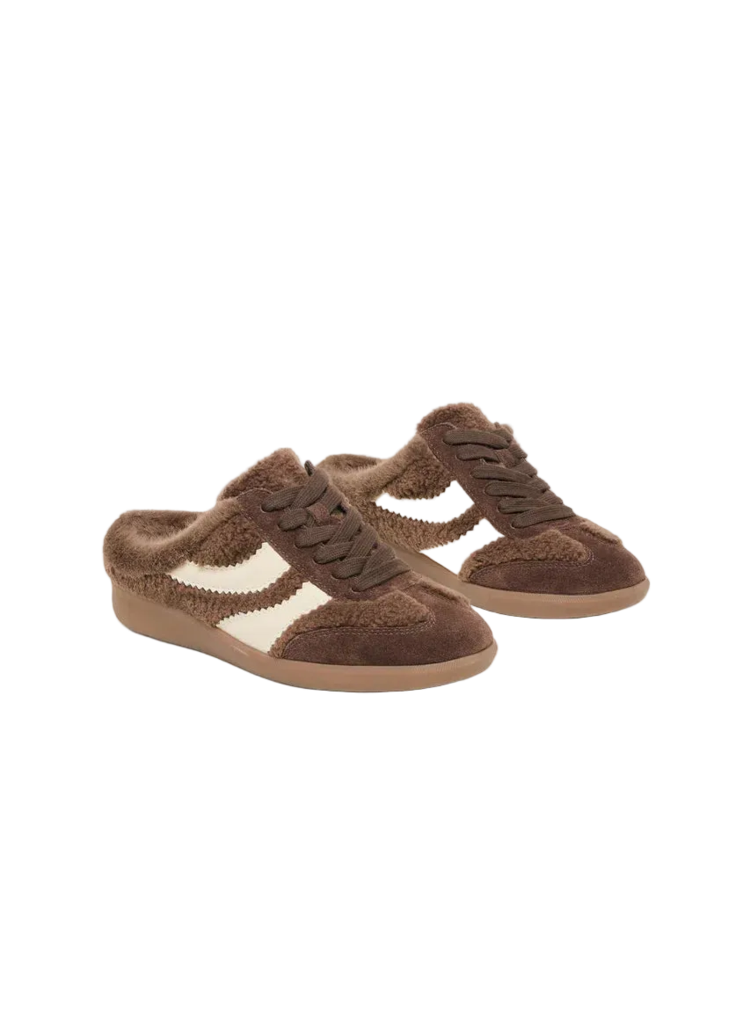Merit Slide Plush in Dark Brown