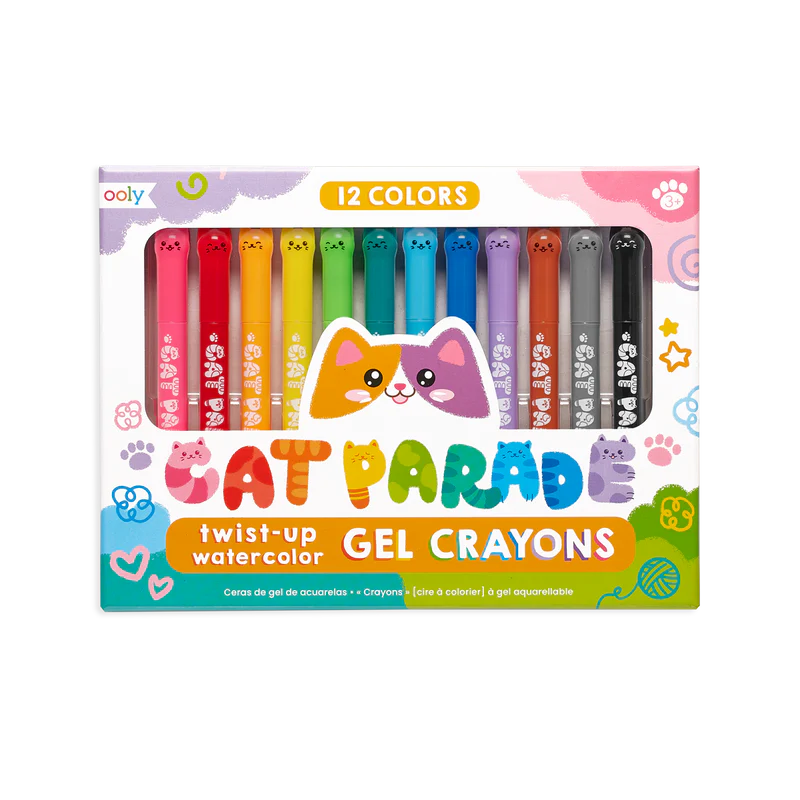 Cat Parade Gel Crayons