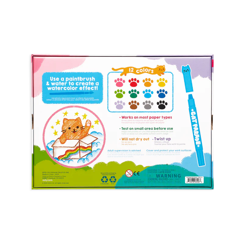 Cat Parade Gel Crayons