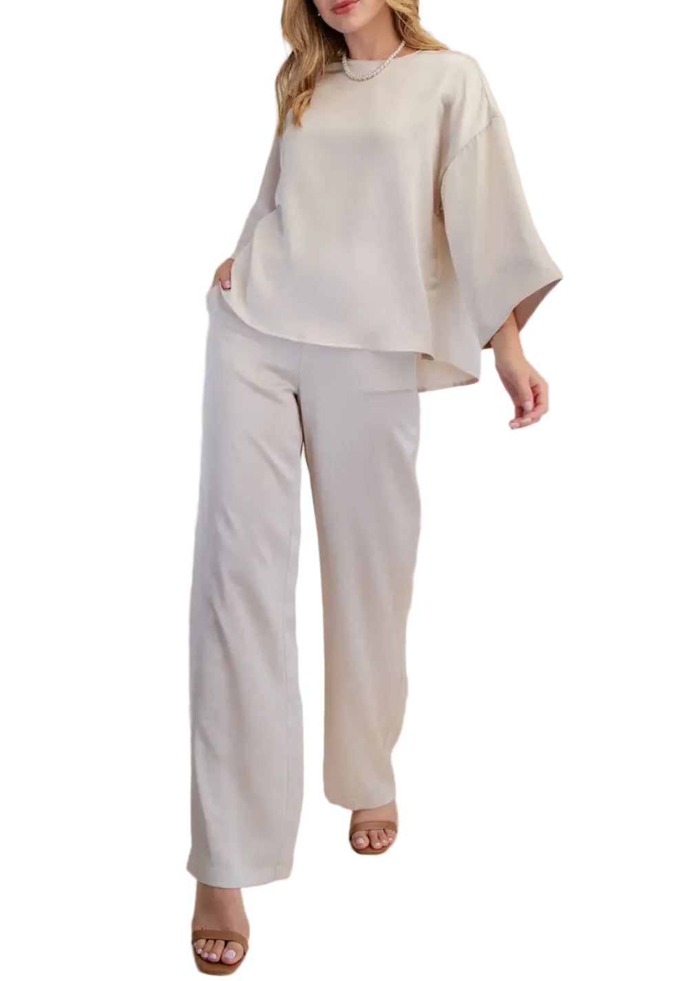 Anistasia Pant Set - Pickering Boxwood