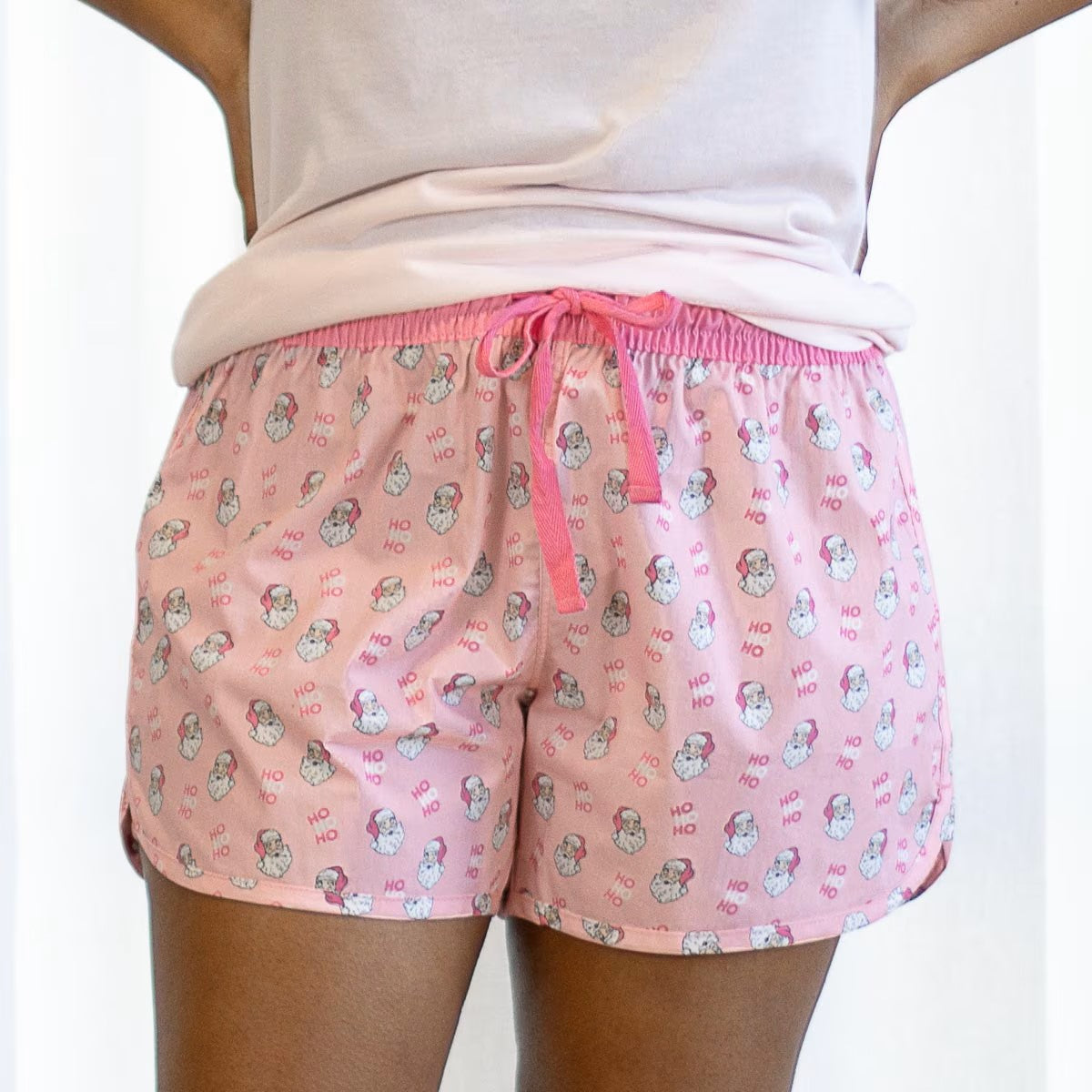 Women's HoHoHo Santa Lounge Shorts