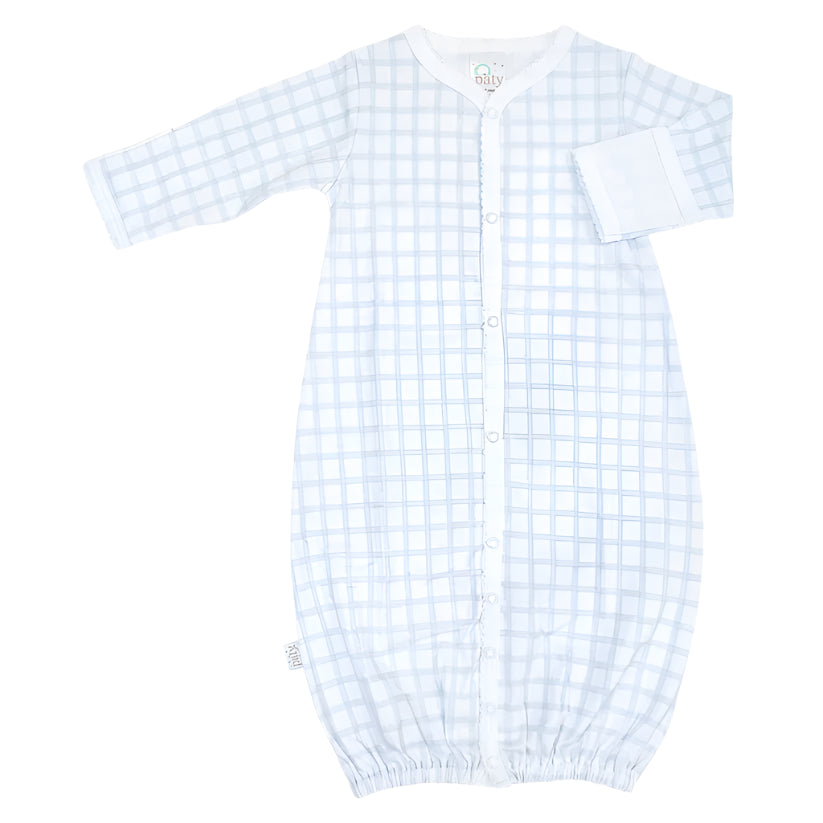 blue gingham