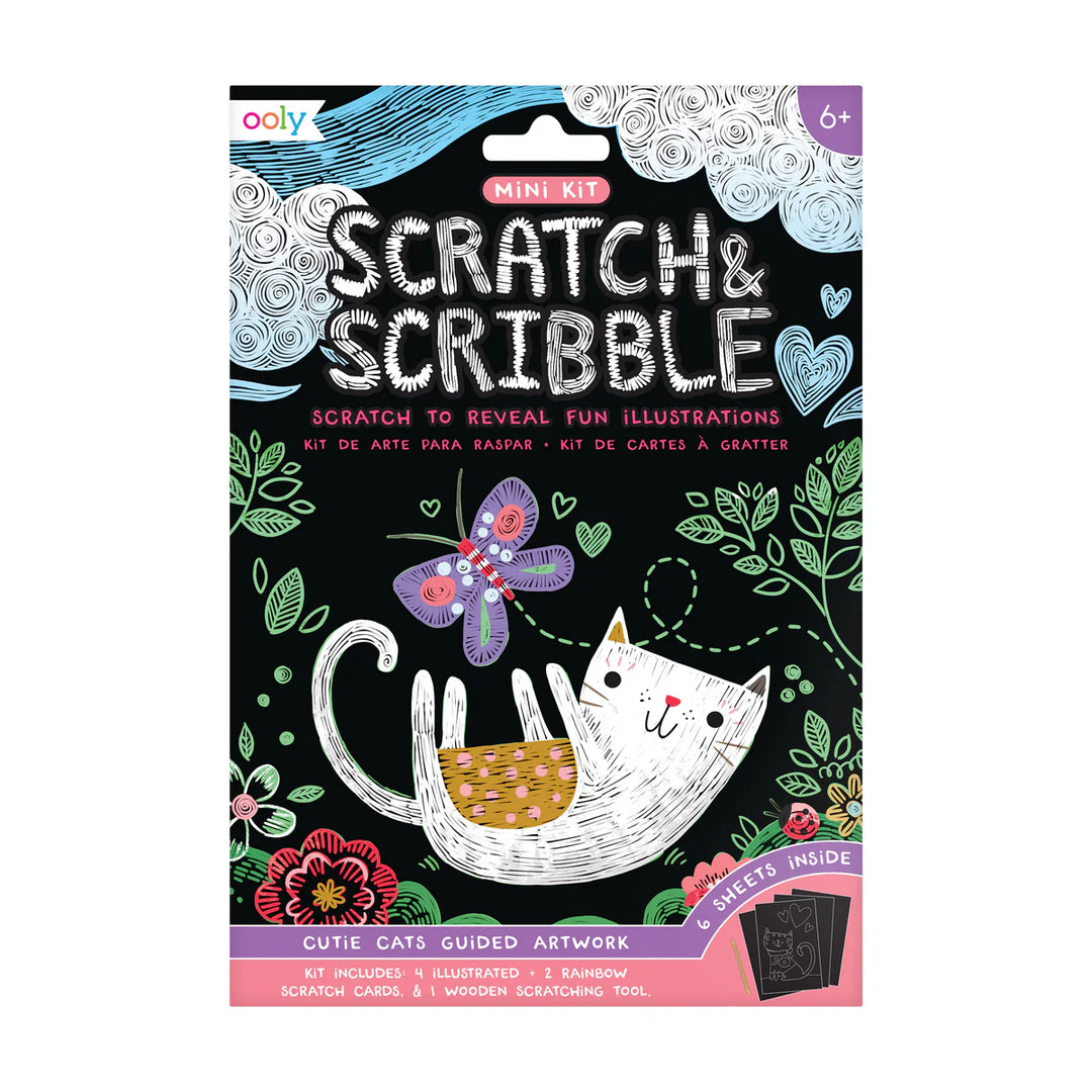 Scratch and Scribble Mini Scratch Art Kit