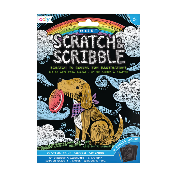 Scratch and Scribble Mini Scratch Art Kit