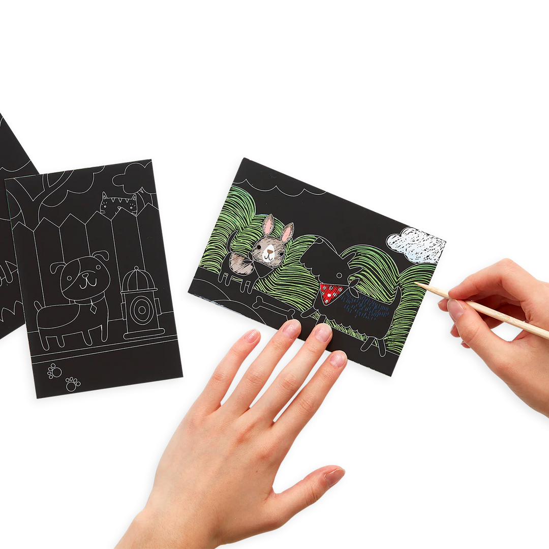Scratch and Scribble Mini Scratch Art Kit