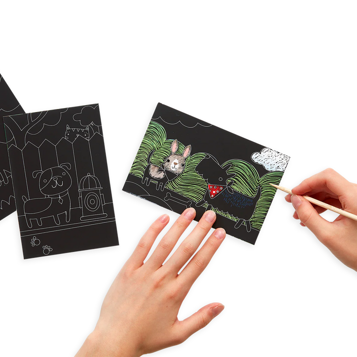 Scratch and Scribble Mini Scratch Art Kit