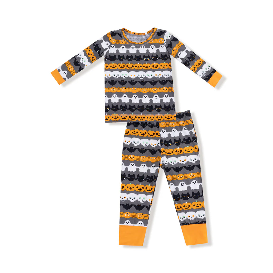 Halloween Paper Garland Glow In The Dark Children's Pajamas