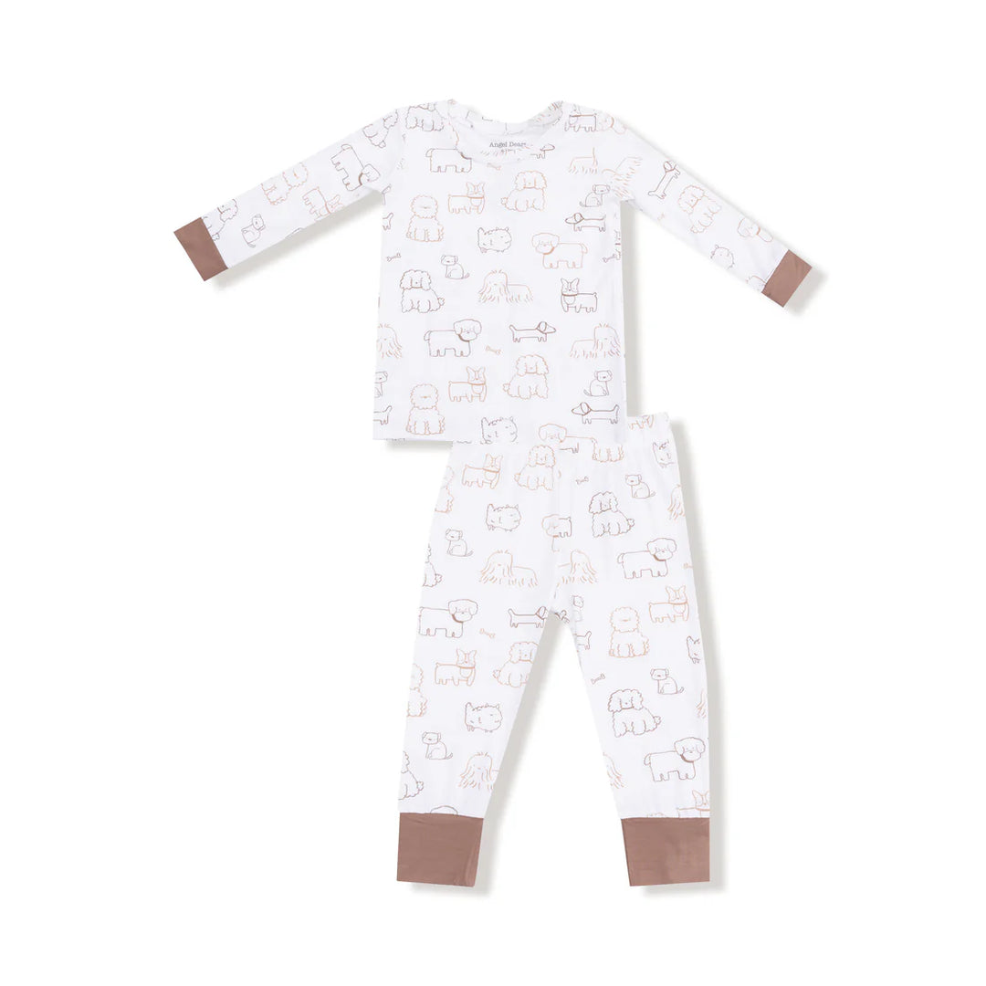 Neutral Pups Children's Pajamas