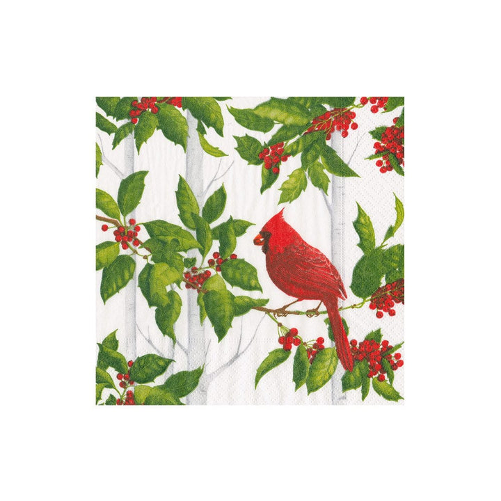 Holly & Songbirds Napkins