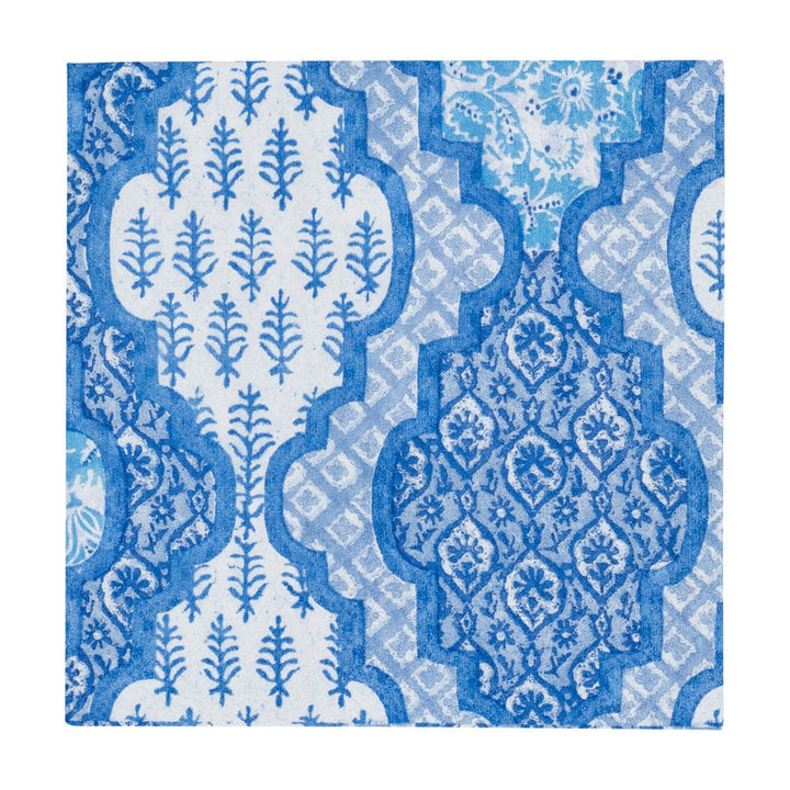 Provencale Cotton Napkins in Blue