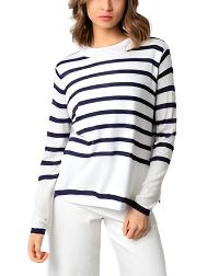 Our Double Layer Illusion Sweater Top features a thin knit material and a stripes. 

Knit. 

Fabric Contents
66%ACRYLIC,24%NYLON,10%WOOL