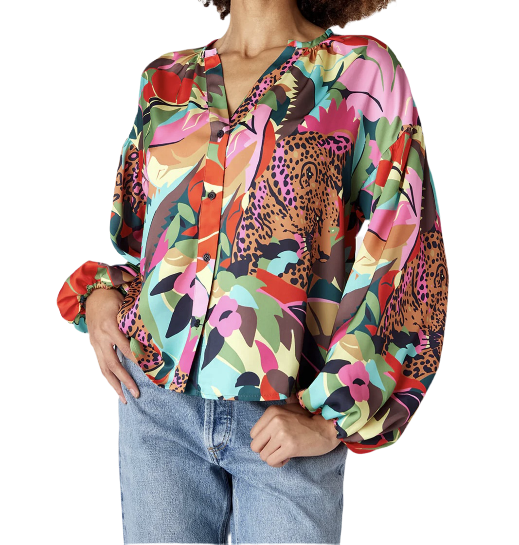 Berkeley Top in Jungle Cat by Crosby