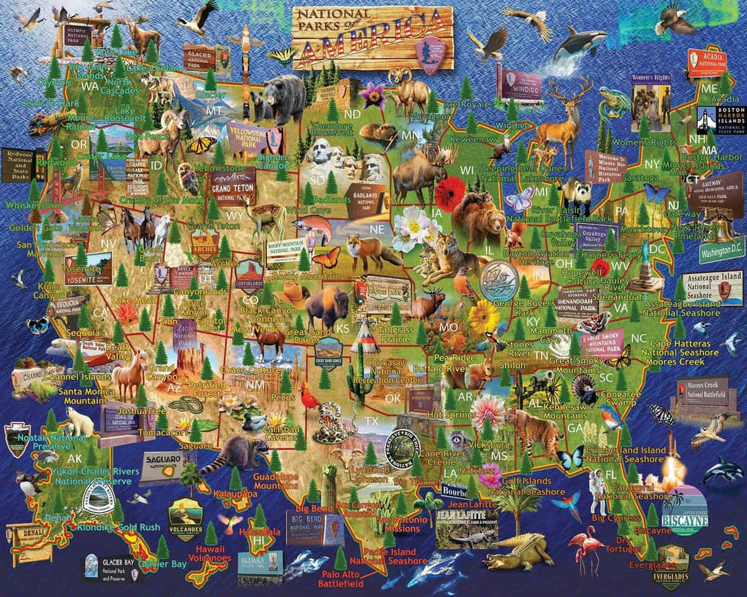 1000 Piece Jigsaw Puzzles - Pickering Boxwood