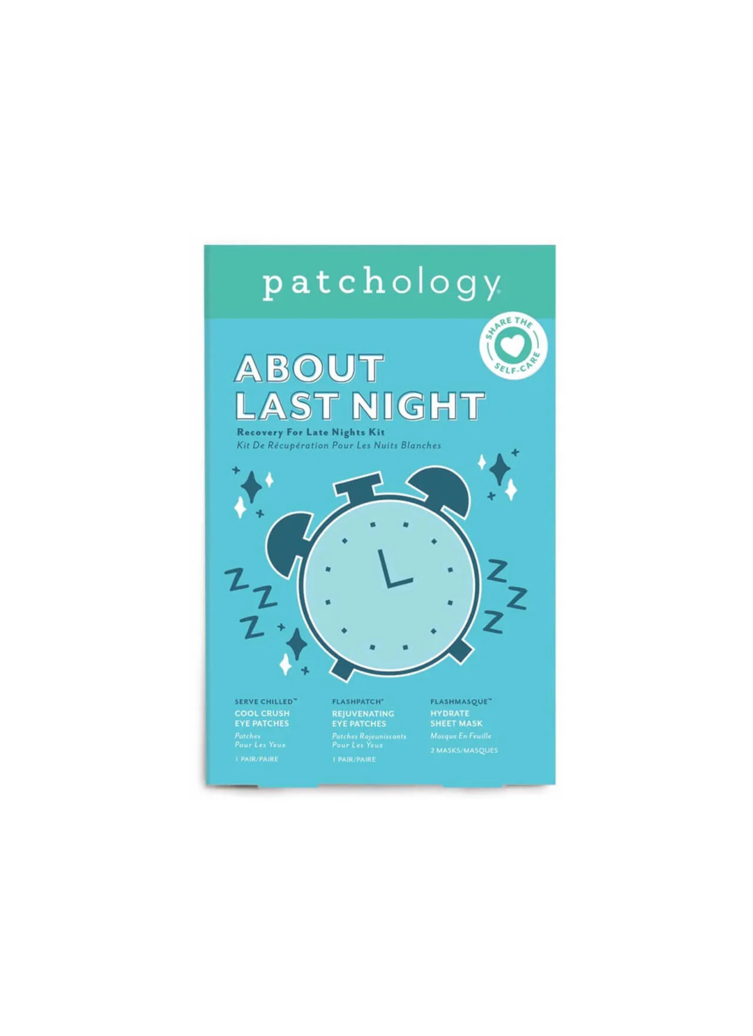 Patchology About Last Night Recovery Kit