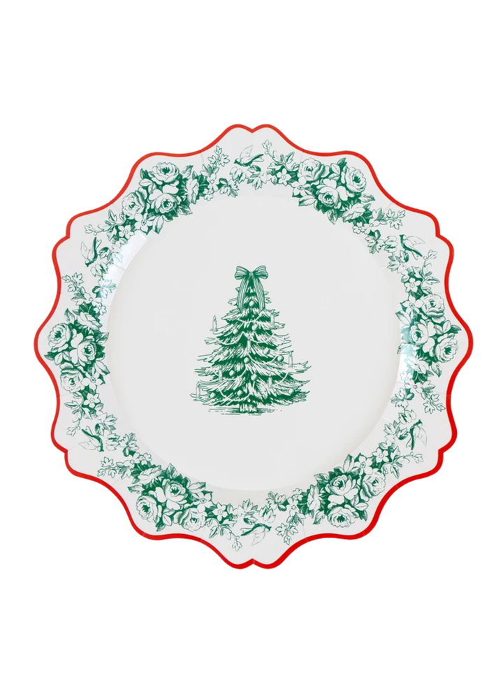Toile De Jouy Christmas Tableware
