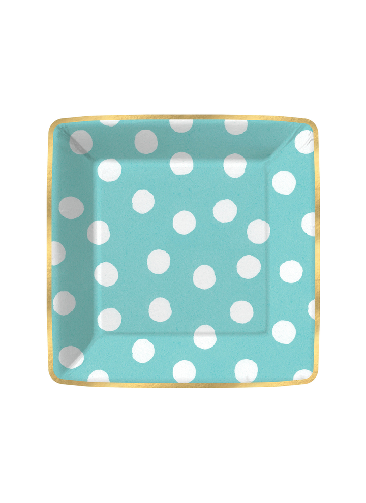 Spot On Polka Dot Tableware in Teal