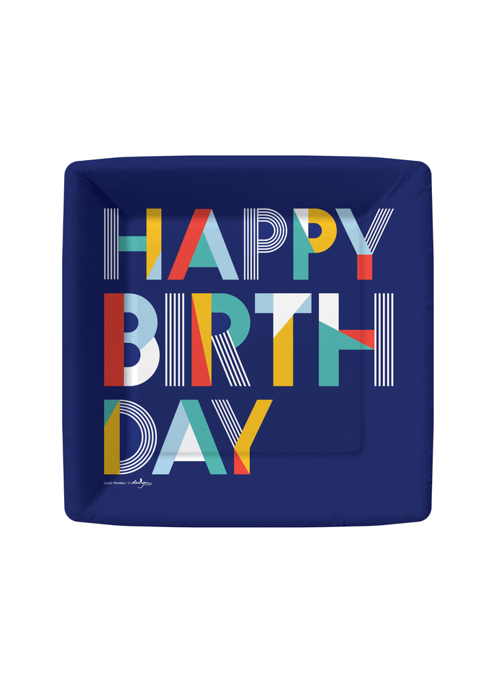 Bold Birthday Tableware