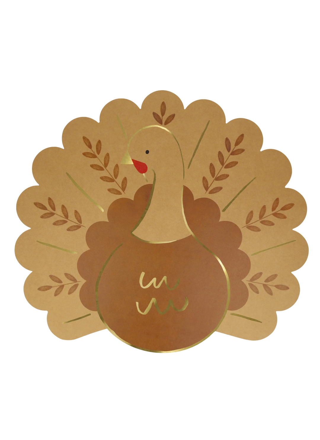 Folk Turkey Tableware
