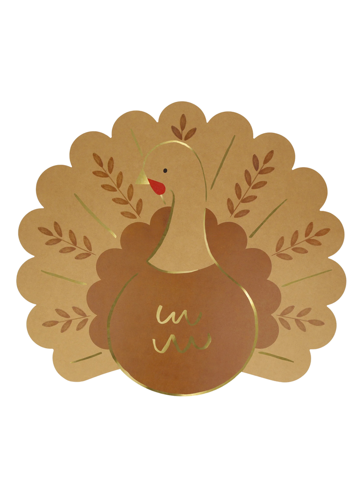 Folk Turkey Tableware