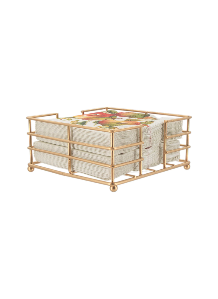 Metro Gold Napkin Caddy